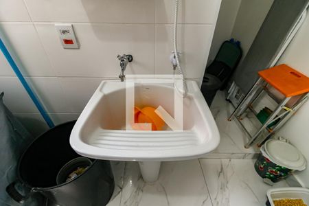 Casa à venda com 100m², 2 quartos e 1 vagaDetalhe da area de serviço