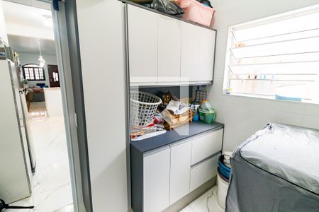 Casa à venda com 100m², 2 quartos e 1 vagaDetalhe da area de serviço