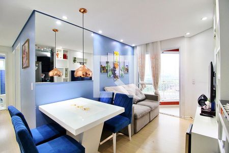 Sala de apartamento para alugar com 2 quartos, 48m² em Parque das Nações, Santo André
