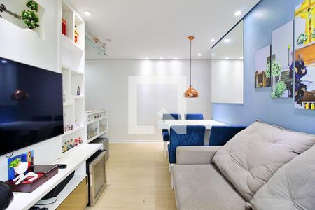 Sala de apartamento para alugar com 2 quartos, 48m² em Parque das Nações, Santo André