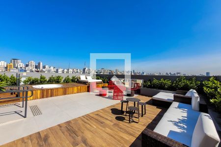 Studio para alugar com 32m², 1 quarto e sem vaga Studio para alugar com 32m², 1 quarto e sem vagarooftop
