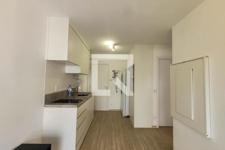Studio para alugar com 32m², 1 quarto e sem vaga Studio para alugar com 32m², 1 quarto e sem vagaCozinha