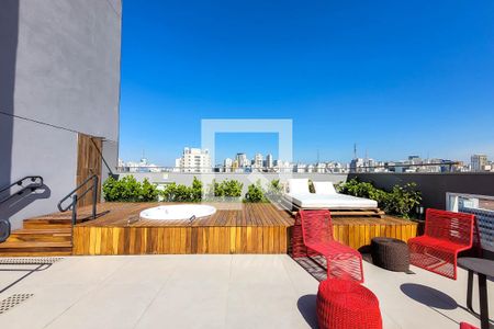 Studio para alugar com 32m², 1 quarto e sem vaga Studio para alugar com 32m², 1 quarto e sem vagarooftop