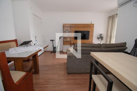 sala de apartamento para alugar com 2 quartos, 56m² em Santo Afonso, Novo Hamburgo