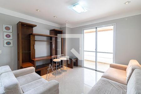 Sala de apartamento à venda com 3 quartos, 110m² em Vila Anglo Brasileira, São Paulo