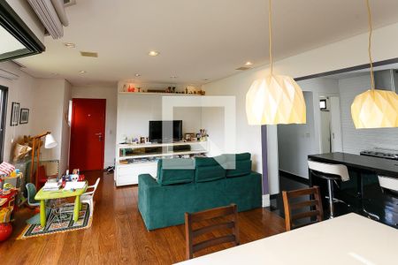 sala  de apartamento à venda com 3 quartos, 120m² em Vila Suzana, São Paulo