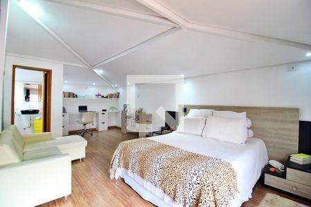 Quarto Suíte de casa de condomínio à venda com 3 quartos, 150m² em Vila Metalúrgica, Santo André