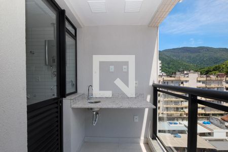Varanda da Sala de apartamento à venda com 2 quartos, 70m² em Tijuca, Rio de Janeiro