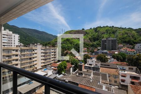 Vista da Sala de apartamento à venda com 2 quartos, 70m² em Tijuca, Rio de Janeiro