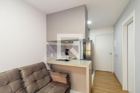Sala de apartamento para alugar com 1 quarto, 29m² em República, São Paulo