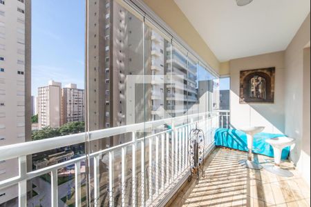 Varanda de apartamento à venda com 3 quartos, 94m² em Vila Gumercindo, São Paulo