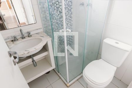 Banheiro da Suíte 1 de apartamento para alugar com 2 quartos, 60m² em Água Branca, São Paulo