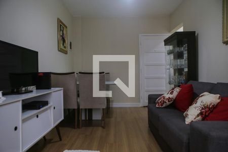 Sala de apartamento para alugar com 1 quarto, 43m² em Ponta da Praia, Santos