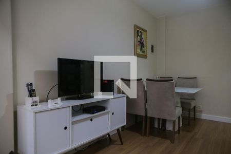 Sala de apartamento para alugar com 1 quarto, 43m² em Ponta da Praia, Santos