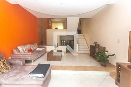 Sala de estar de casa à venda com 3 quartos, 360m² em Nova Petrópolis, São Bernardo do Campo