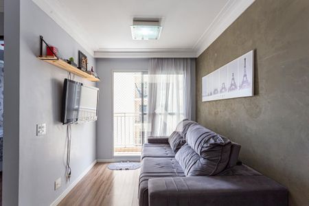 Sala de apartamento para alugar com 2 quartos, 47m² em Vila Homero Thon, Santo André