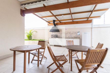 Apartamento para alugar com 32m², 1 quarto e 1 vaga Apartamento para alugar com 32m², 1 quarto e 1 vagaÁrea comum - Churrasqueira