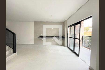 Sala / Cozinha de apartamento à venda com 3 quartos, 160m² em Cabral, Contagem