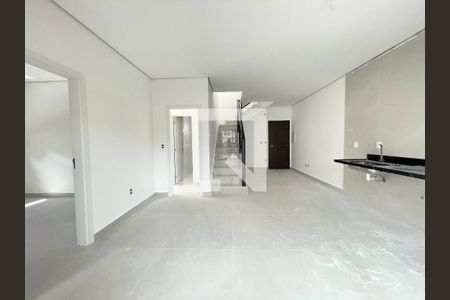 Sala / Cozinha de apartamento à venda com 3 quartos, 160m² em Cabral, Contagem