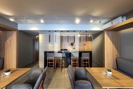 Studio para alugar com 34m², 1 quarto e sem vaga Studio para alugar com 34m², 1 quarto e sem vagaSalão de Festas