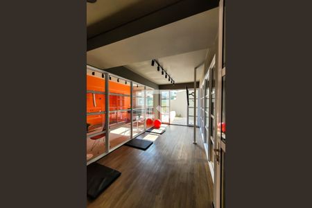 Studio para alugar com 34m², 1 quarto e sem vaga Studio para alugar com 34m², 1 quarto e sem vagaAcademia