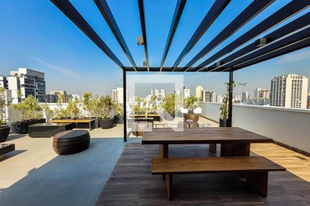 Studio para alugar com 34m², 1 quarto e sem vaga Studio para alugar com 34m², 1 quarto e sem vagaChurrasqueira