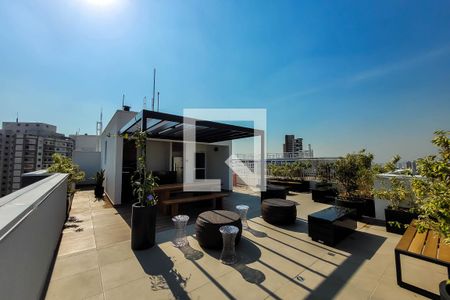 Studio para alugar com 34m², 1 quarto e sem vaga Studio para alugar com 34m², 1 quarto e sem vagaChurrasqueira