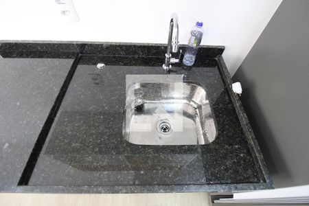 Detalhe cozinha - Pia  de kitnet/studio para alugar com 1 quarto, 24m² em Perdizes, São Paulo