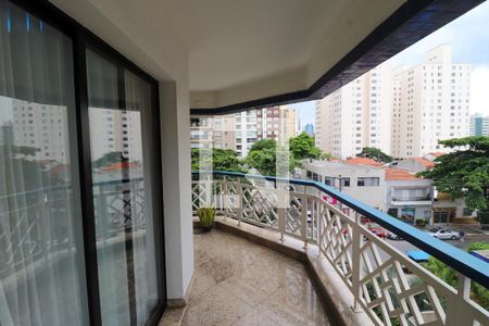 Varanda de apartamento à venda com 3 quartos, 154m² em Vila Gomes Cardim, São Paulo