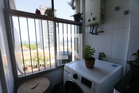 Apartamento para alugar com 70m², 1 quarto e 2 vagasDetalhe da area de serviço