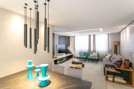 Sala de apartamento à venda com 3 quartos, 99m² em Liberdade, Belo Horizonte