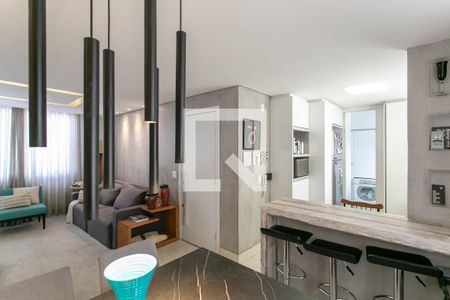 Sala de apartamento à venda com 3 quartos, 99m² em Liberdade, Belo Horizonte