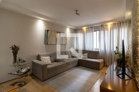 Sala de apartamento para alugar com 2 quartos, 80m² em Indianópolis, São Paulo