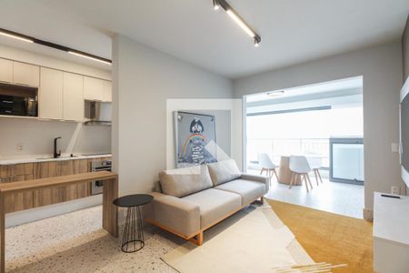 Sala  de apartamento para alugar com 2 quartos, 68m² em Chácara Califórnia, São Paulo