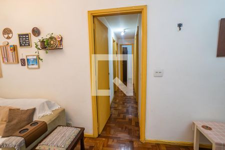 Sala - corredor de apartamento para alugar com 3 quartos, 103m² em Botafogo, Rio de Janeiro