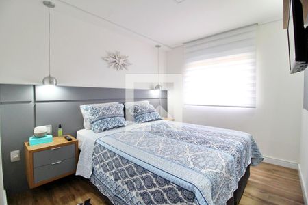 Quarto Suíte de apartamento à venda com 2 quartos, 75m² em Parque das Nações, Santo André