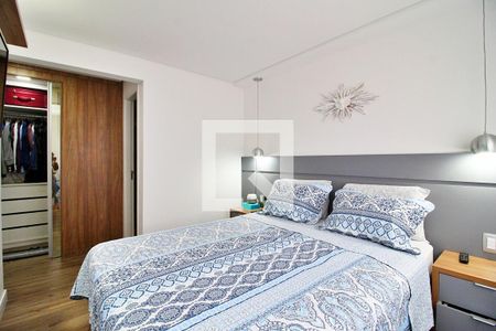 Quarto Suíte de apartamento à venda com 2 quartos, 75m² em Parque das Nações, Santo André