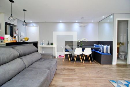 Sala de apartamento à venda com 2 quartos, 75m² em Parque das Nações, Santo André