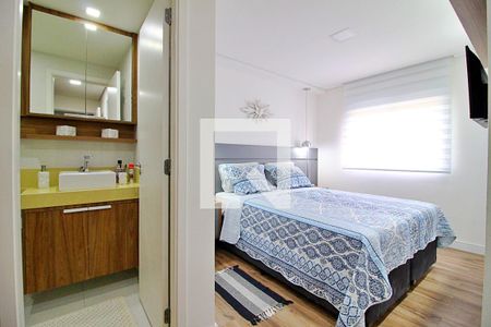 Quarto Suíte de apartamento à venda com 2 quartos, 75m² em Parque das Nações, Santo André