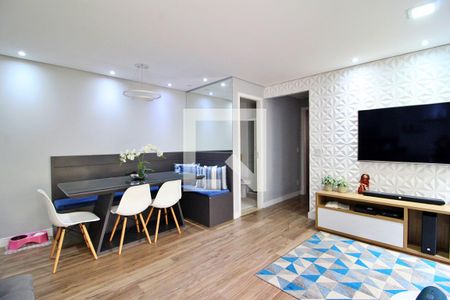 Sala de apartamento à venda com 2 quartos, 75m² em Parque das Nações, Santo André