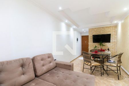 Sala de apartamento à venda com 2 quartos, 54m² em Vila Carmosina, São Paulo