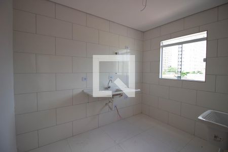 Sala-Cozinha de apartamento à venda com 1 quarto, 23m² em Itaquera, São Paulo