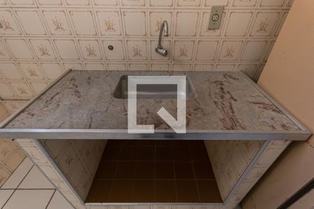 Studio à venda com 55m², 1 quarto e 1 vagaDetalhe da cozinha