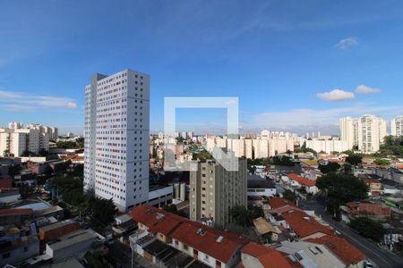 Vista janela da sala de apartamento para alugar com 1 quarto, 26m² em Jardim Cidália, São Paulo