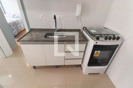 Cozinha de apartamento para alugar com 1 quarto, 40m² em Portão, Curitiba