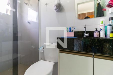 Banheiro da Suíte de casa à venda com 3 quartos, 90m² em Cidade São Miguel, São Paulo