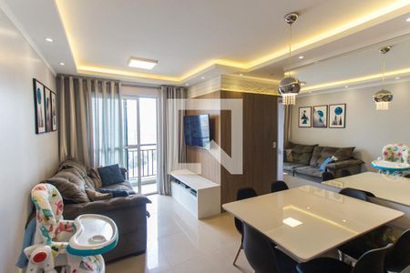 Sala   de apartamento para alugar com 3 quartos, 65m² em Parque Novo Mundo, São Paulo