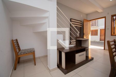 sala de casa de condomínio para alugar com 2 quartos, 57m² em Boa Saúde, Novo Hamburgo