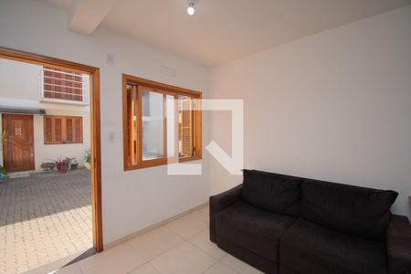 sala de casa de condomínio para alugar com 2 quartos, 57m² em Boa Saúde, Novo Hamburgo