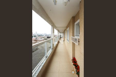 Coredor externo de apartamento à venda com 2 quartos, 55m² em Chácara Mafalda, São Paulo